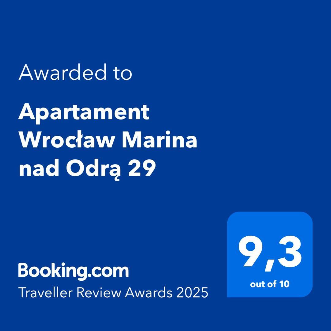 Apartament Wroclaw Marina Nad Odra 29 Экстерьер фото
